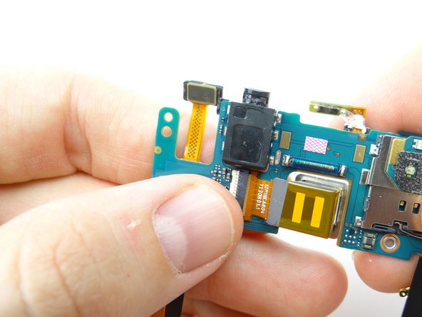 Close ZIF connector.