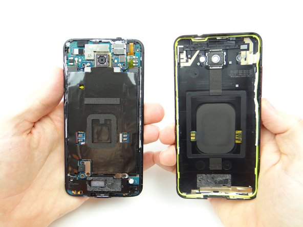 Picture 3: Remove battery cover from phone.