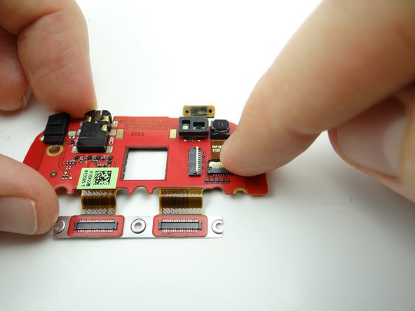 Close ZIF connector.