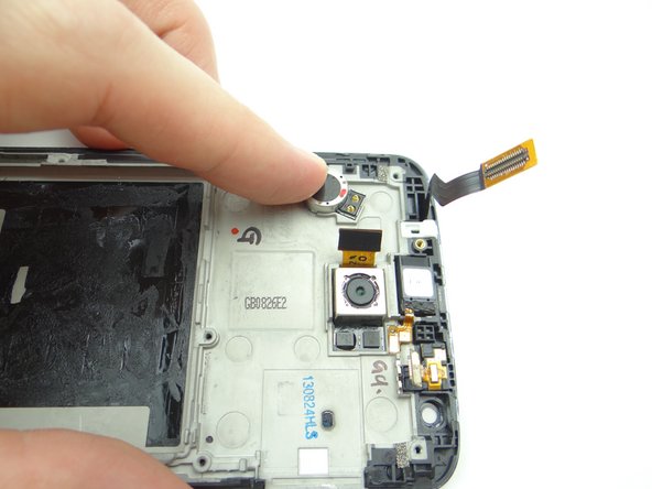 Line it up and push it firmly into place.