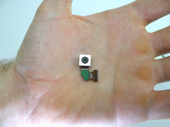 Pull rear camera free.