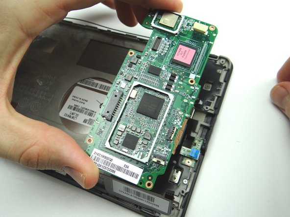 Picture 3: Lift the logic board away from the device.  Place in ZONES II &amp; III.