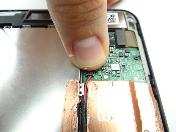 Don't tuck the cable under the notches.