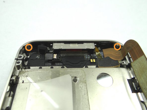 Picture 2: Also from SLOT 13, replace two 1.6 mm Phillips screws in the bottom-left and bottom-right of the phone.