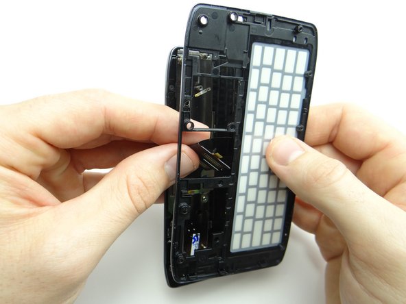 Place the keyboard assembly in ZONE V.