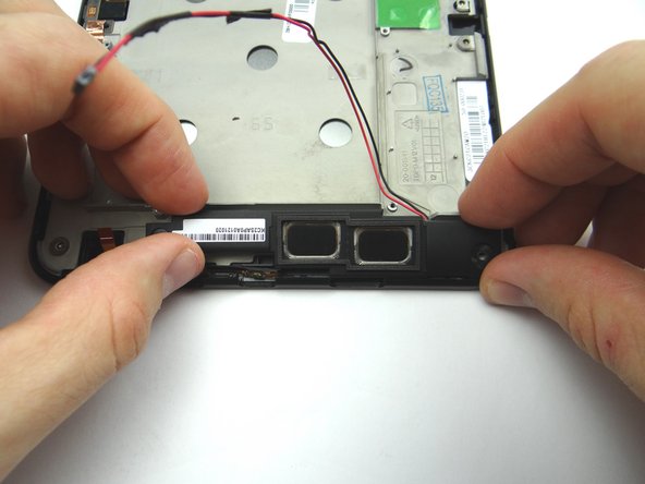 Remove lower speaker and place in ZONE II.