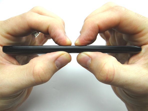 Squeeze the sides into place.