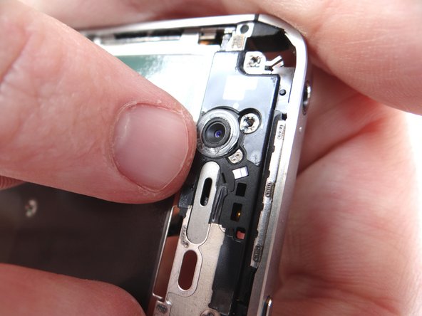 Use your fingers to push it snugly into place.