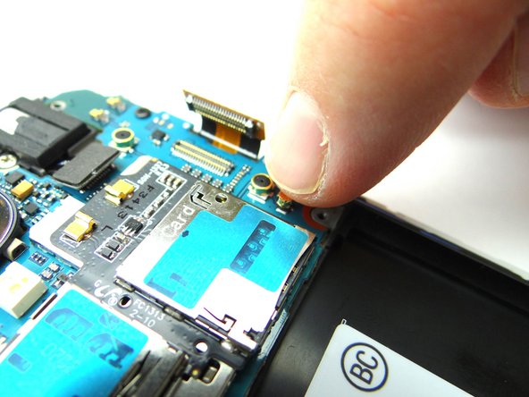 Picture 1: Re-route and connect the antenna cable.