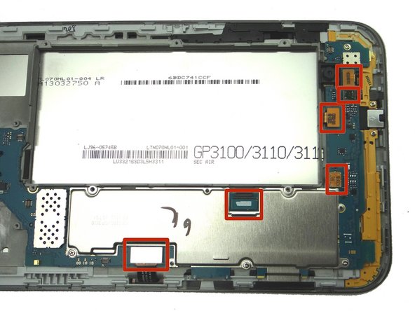 Make sure no cables get trapped below the logic board.