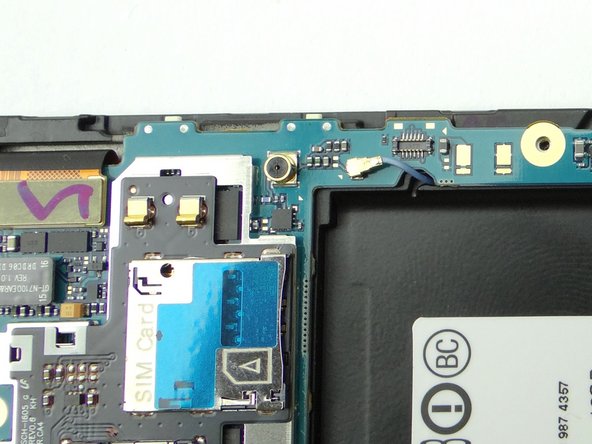 Reconnect the cellular antenna connector.