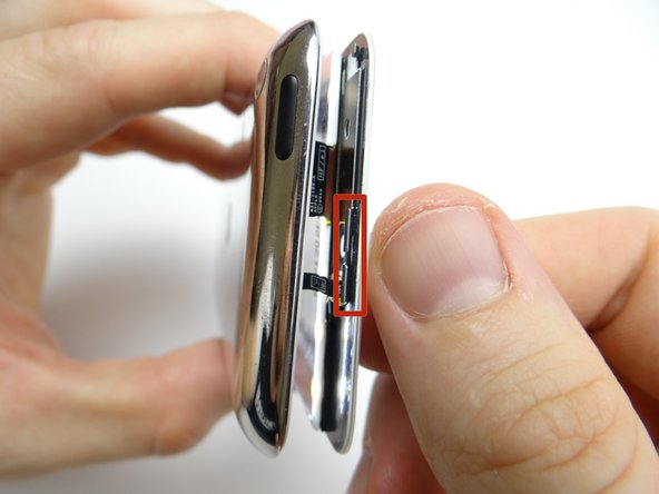 Picture 1: Make sure the clips on the underside of the display, near the top, seat underneath the lip on the rear case.