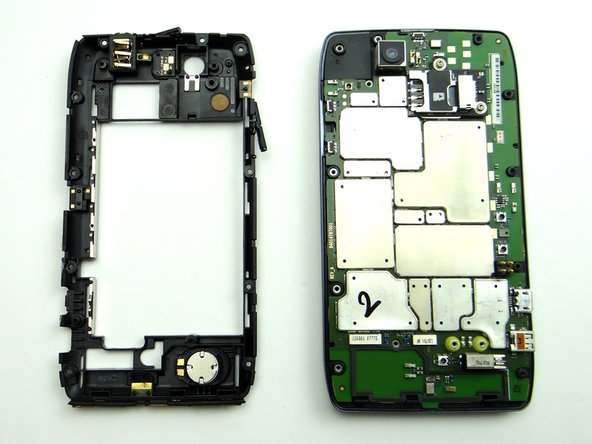 Picture 1: Place mid-frame in ZONE III.