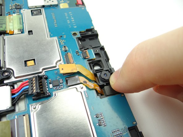 Push camera into its socket.