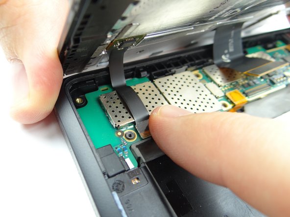 Seat digitizer &amp; soft keys cable.