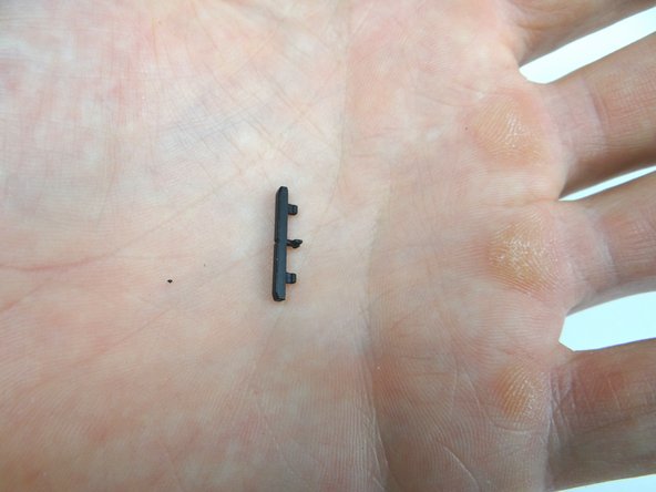 Picture 1: Retrieve volume rocker from COMPARTMENT B: