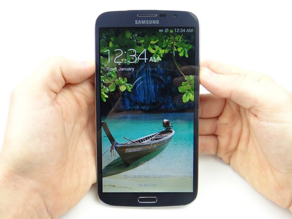 Power up and test device.