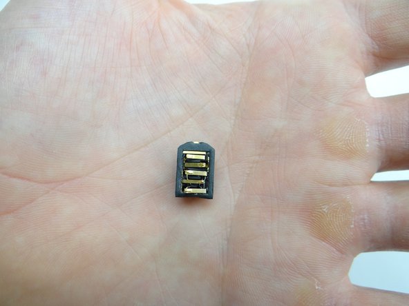 Place headphone jack in COMPARTMENT B.