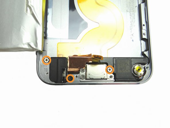 Remove three 2.6 mm #00 Phillips screws.  Place in SLOT 5.