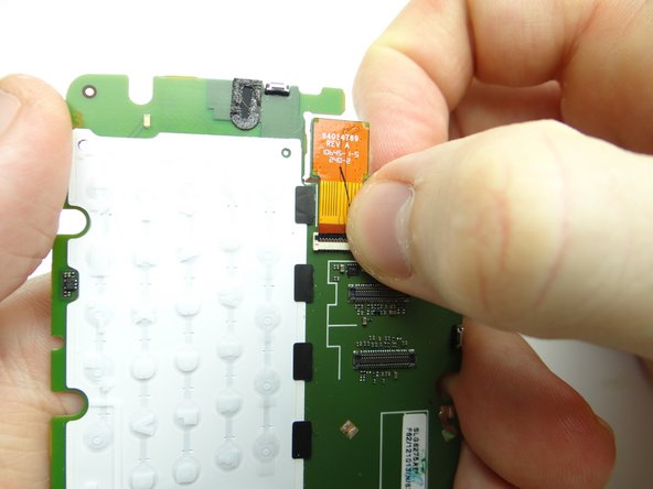 Close ZIF connector.