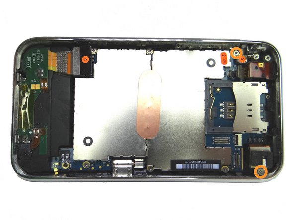 Picture 1: Remove two 2.3 mm Phillips screws.  Place in SLOT 5.