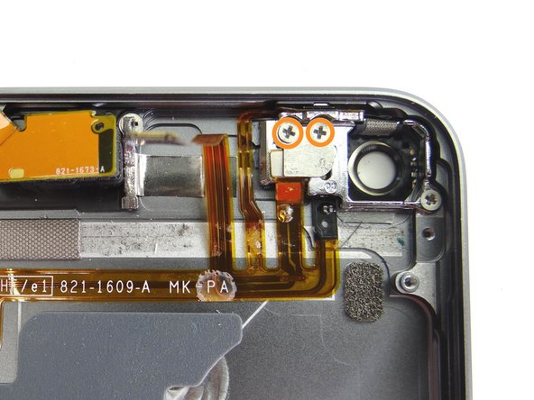 Picture 3: Replace two 2.3 mm #00 Phillips screws from SLOT 8.