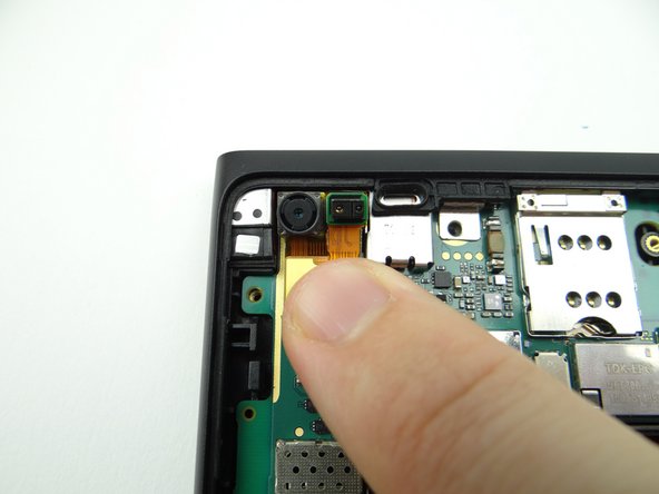 Seat the cable, but don't push the proximity sensor into place.