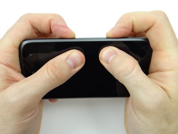 Check around the perimeter of the phone to ensure all edges are snapped into place.