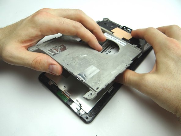 Make sure antenna cable is out of the way.