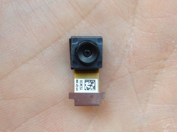 From COMPARTMENT C, replace front-facing camera: