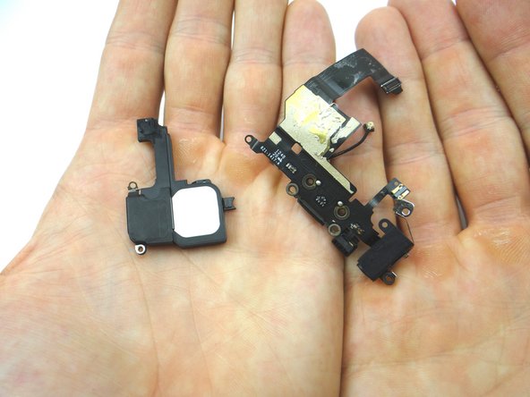 Picture 2: Once separated place both the speaker assembly and charging port in COMPARTMENT G.