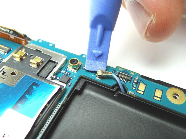 Disconnect the cellular antenna connector.