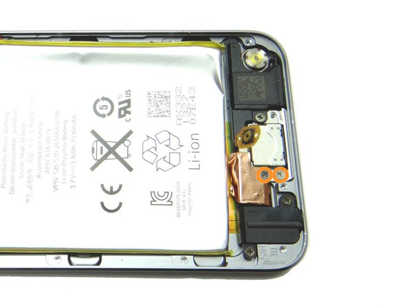 Picture 2: Replace two 2.0 mm #00 Phillips screws from SLOT 6.