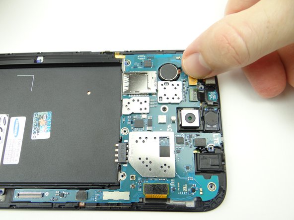 Connect camera cable.