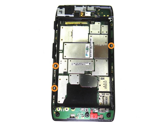 Remove three 2.5 mm T3 Torx screws and place in SLOT 6.