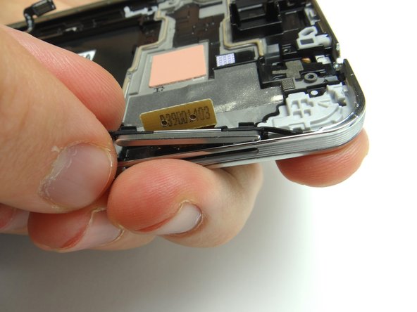 Replace the volume button from COMPARTMENT F.