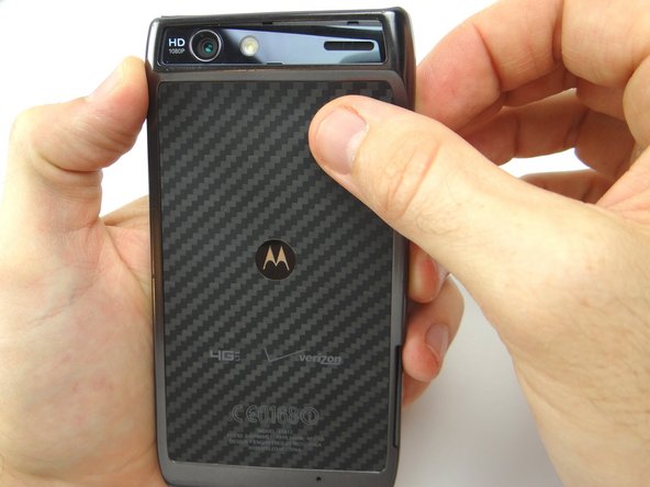 Picture 1: Replace battery cover from ZONE I.