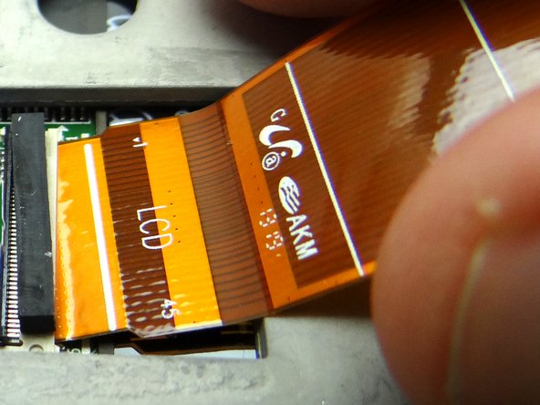 Picture 2: Seat LCD cable.