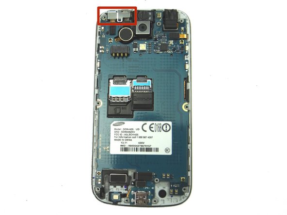 Remove metal shield: