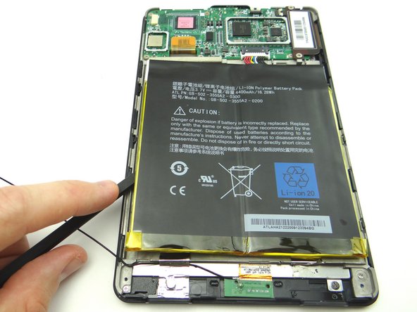 Pictures 2 &amp; 3: Work your way up the left side.