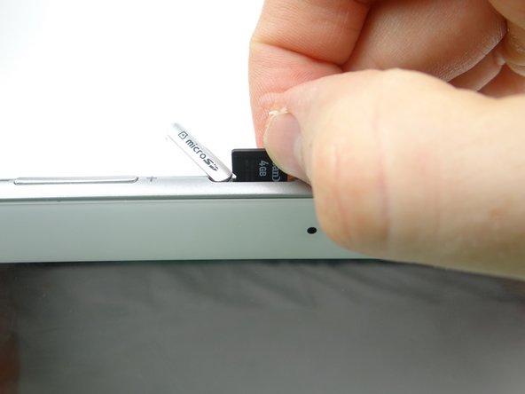 Replace SD card from COMPARTMENT A.