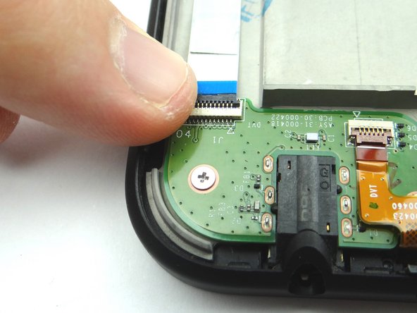 Close ZIF connector.