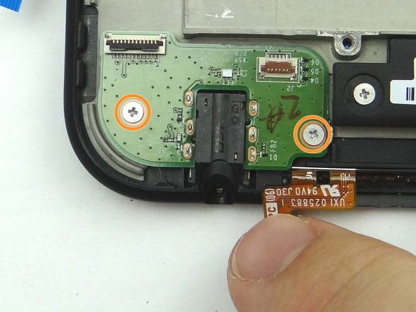 Replace two 3.1 mm #00 Phillips screws from SLOT 4.