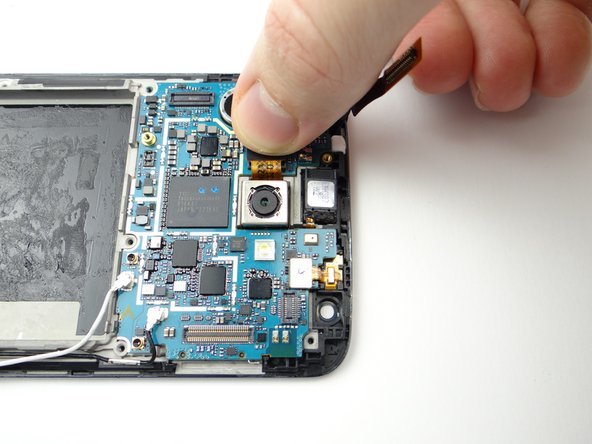 Seat rear camera cable.