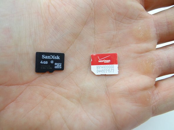 Replace SD and SIM cards from COMPARTMENT A: