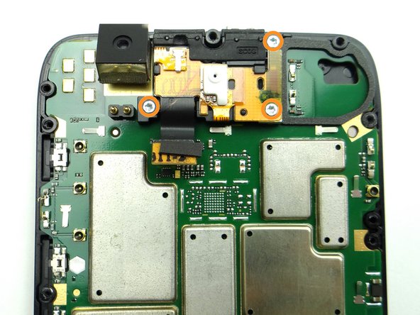 From SLOT 4, replace three 4.3mm silver T5 Torx screws.