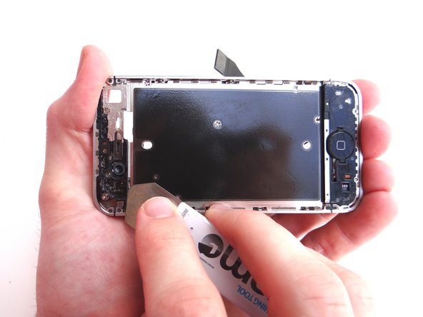 If you fail to remove all glass shards, the new LCD will appear to bleed when your customer presses down on the display (where glass shards are trapped beneath).  Further, the display will be more susceptible to cracks.