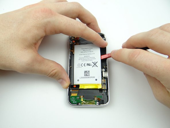 Picture 3: Work your way around the upper-right corner.