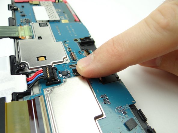 Connect sensor cable to logic board.