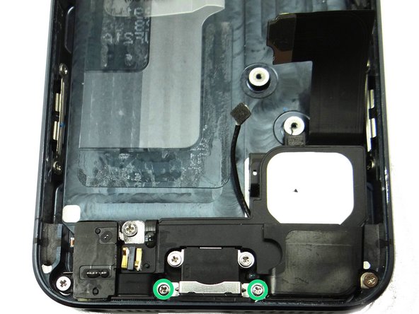 Picture 1: Place the assembly into the rear casing.
